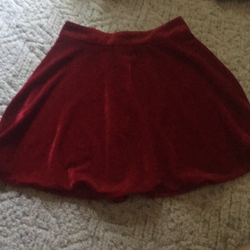 Red Velvet Skater Shirt